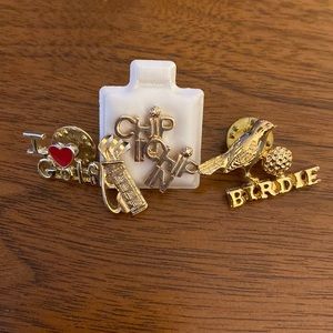 Bundle of 5 golf pins